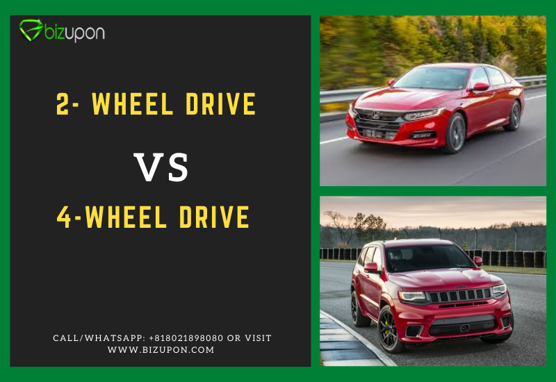 How Is 2 Wheel Drive Different Than 4 Wheel Drive